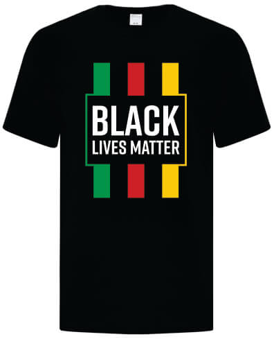 Varsity BLM Racer T-shirt