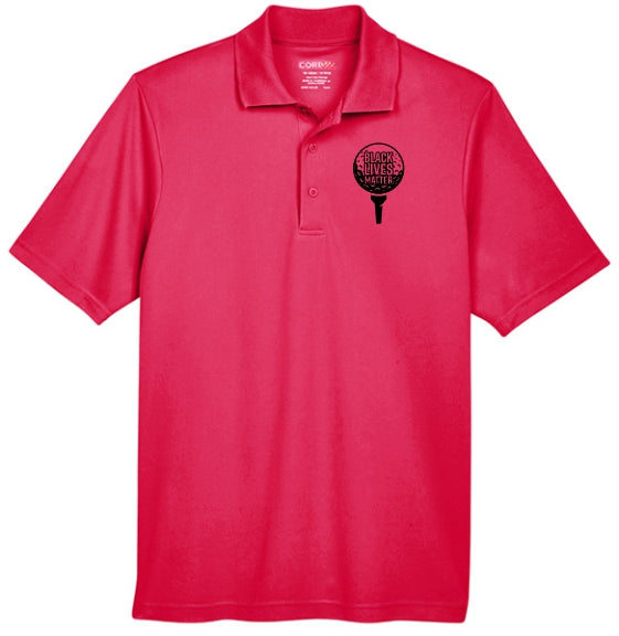 Golf Shirt - BLM Be The Change -