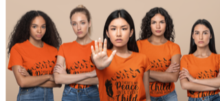No Peace ECM Orange T-Shirt