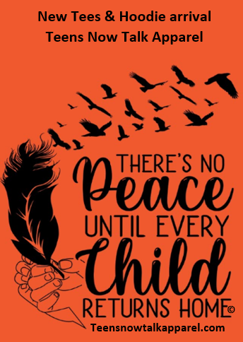 No Peace Orange Hoodie  -   Every Child Matter