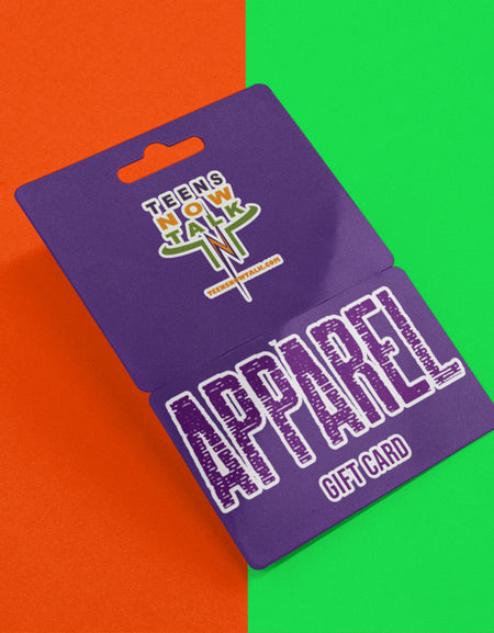 Teens Now Talk Apparel Gift Card